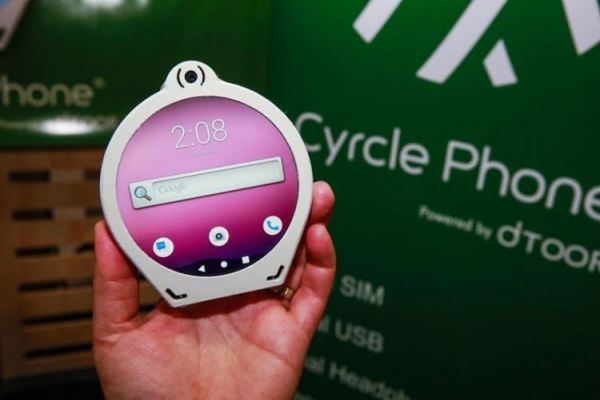 На CES 2020 был представлен круглый смартфон