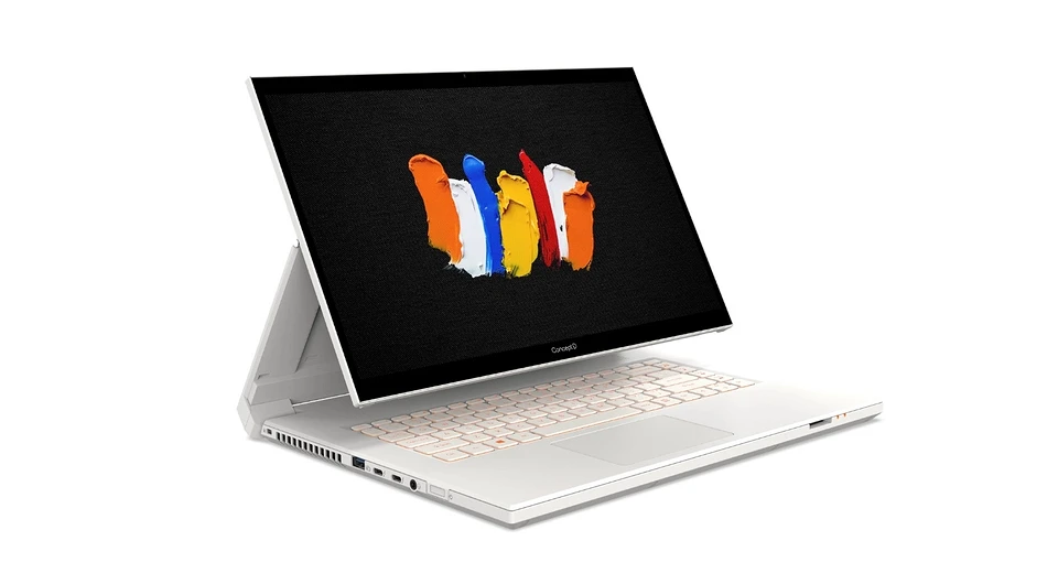 Ноутбук уникальной конструкции Acer ConceptD 7 Ezel может работать в пяти режимах